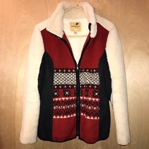 Upcountry by Du Monde Sherpa Jacket Size Small